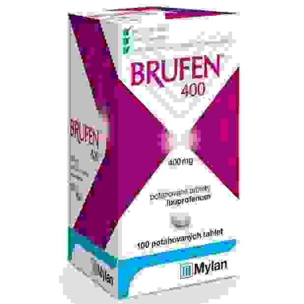 BRUFEN 400MG potahované tablety 100